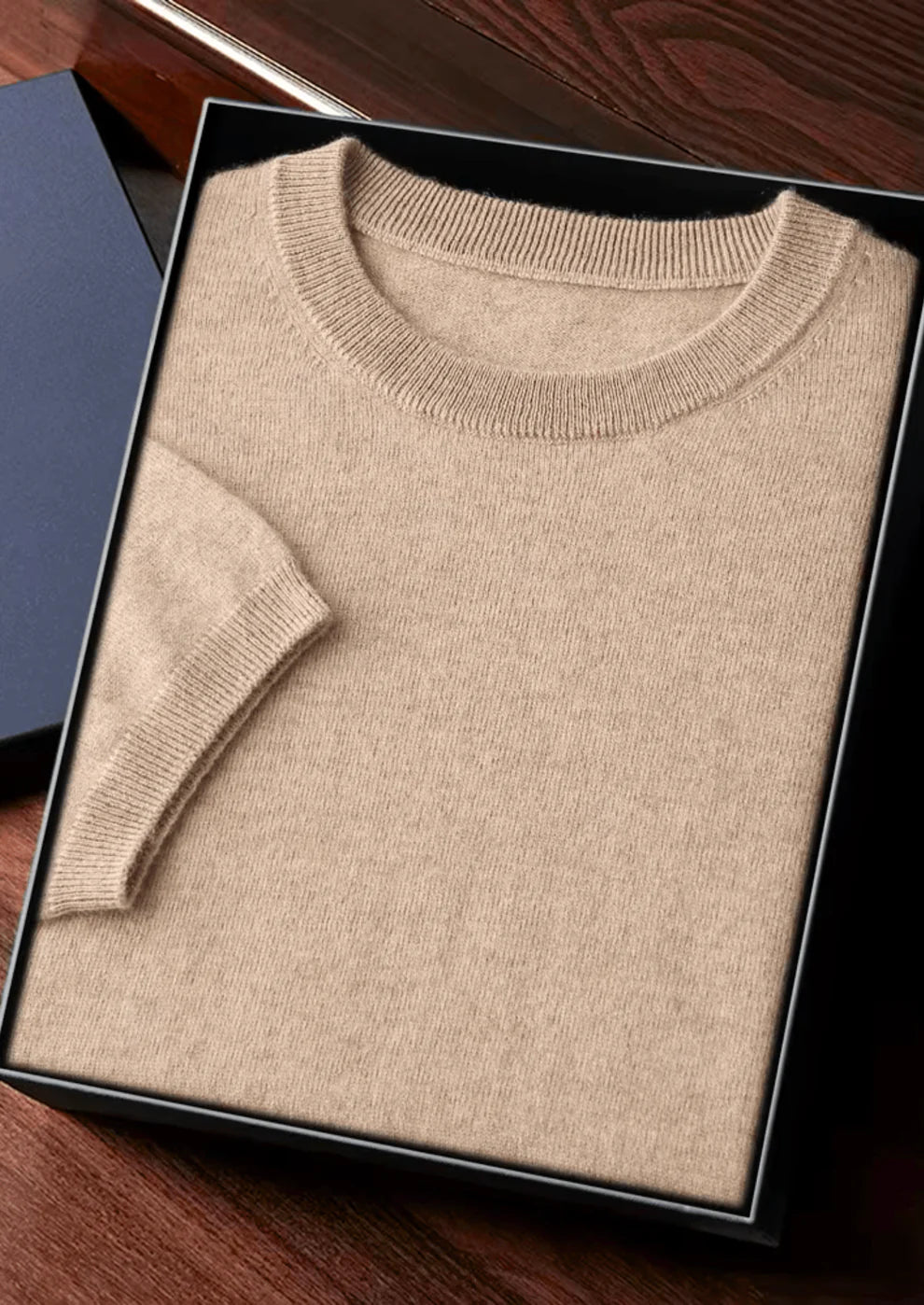 Cashmere Crewneck T-Shirt