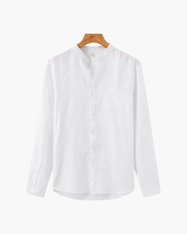 Rowe Classic Linen Shirt Long-sleeve