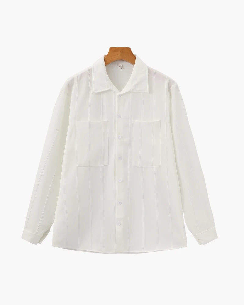 Rowe Ribbed Pocket Shirt