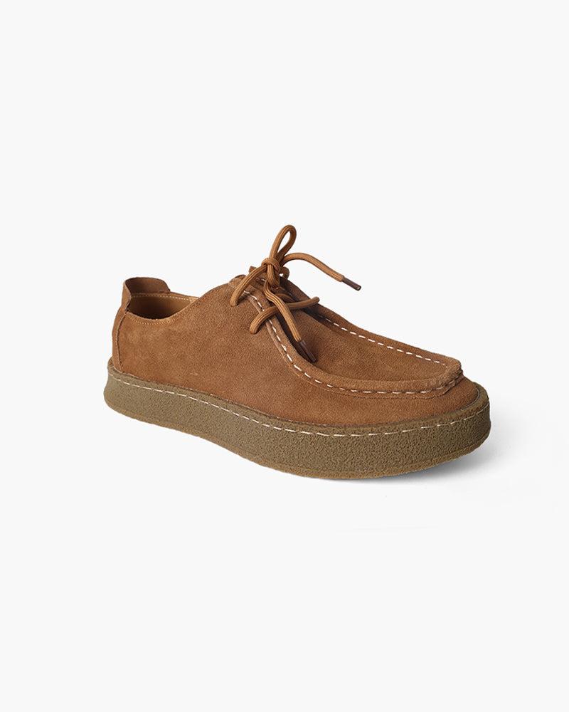 Montague Suede Lace-Up Shoe