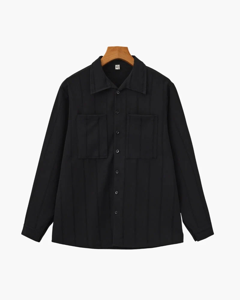 Rowe Ribbed Pocket Shirt
