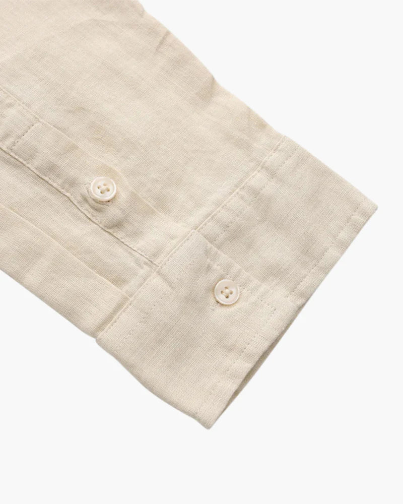 Rowe Classic Linen Shirt Long-sleeve