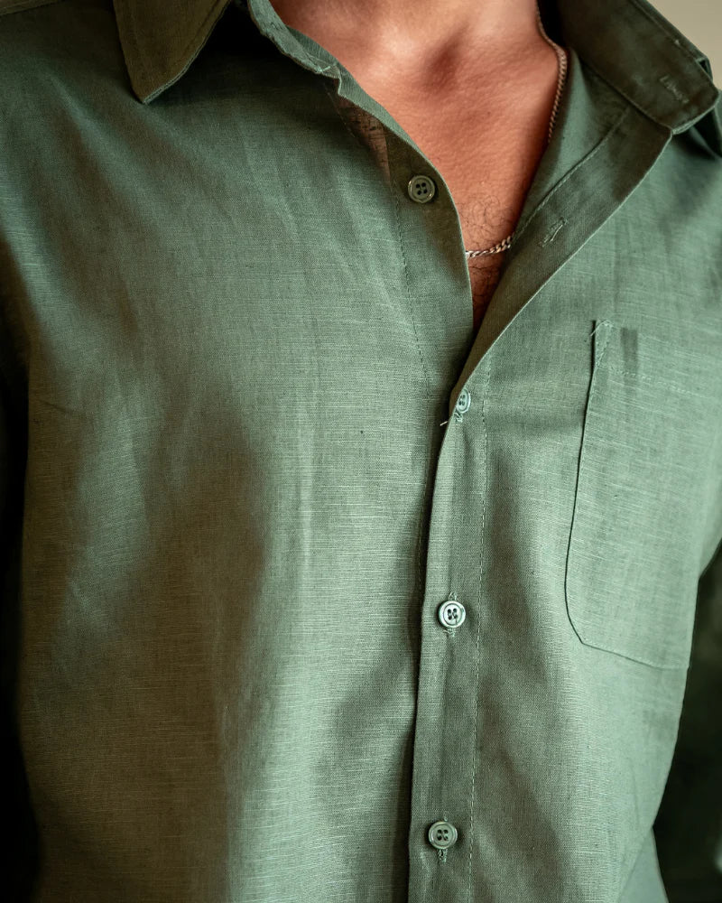 Aurelian Linen Set Long-sleeve