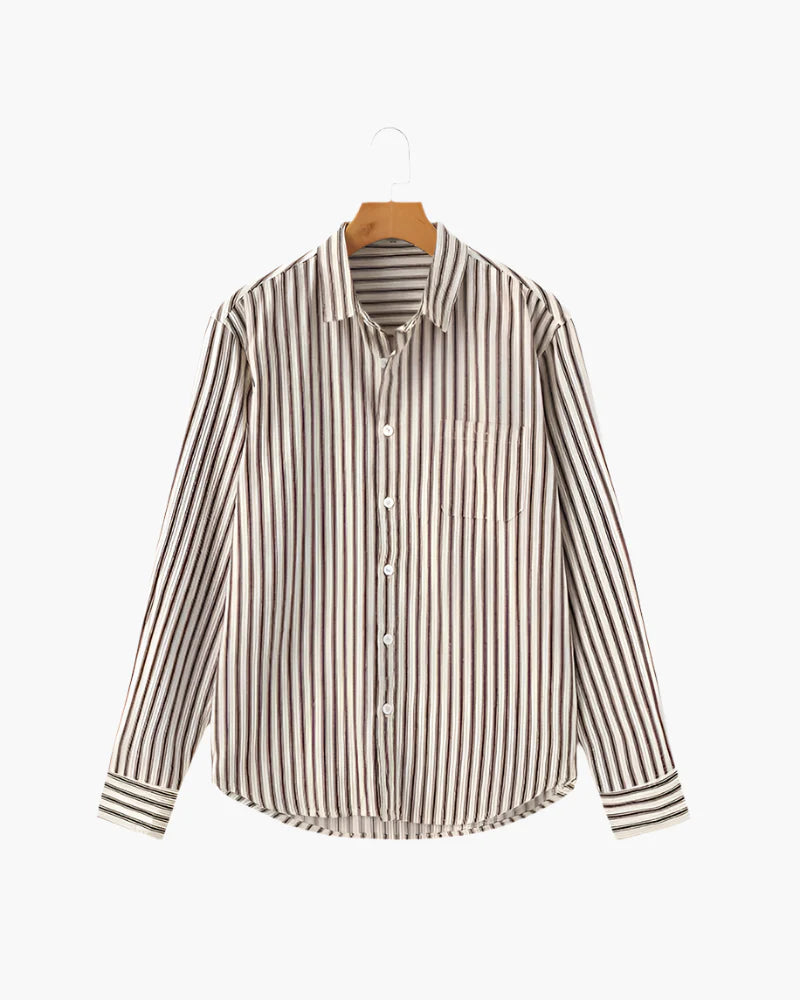 Rowe Fine Stripe Shirt