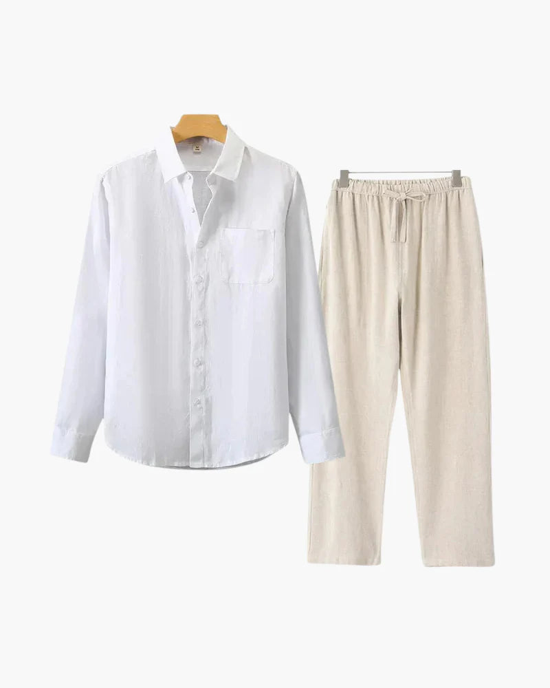 Aurelian Linen Set Long-sleeve