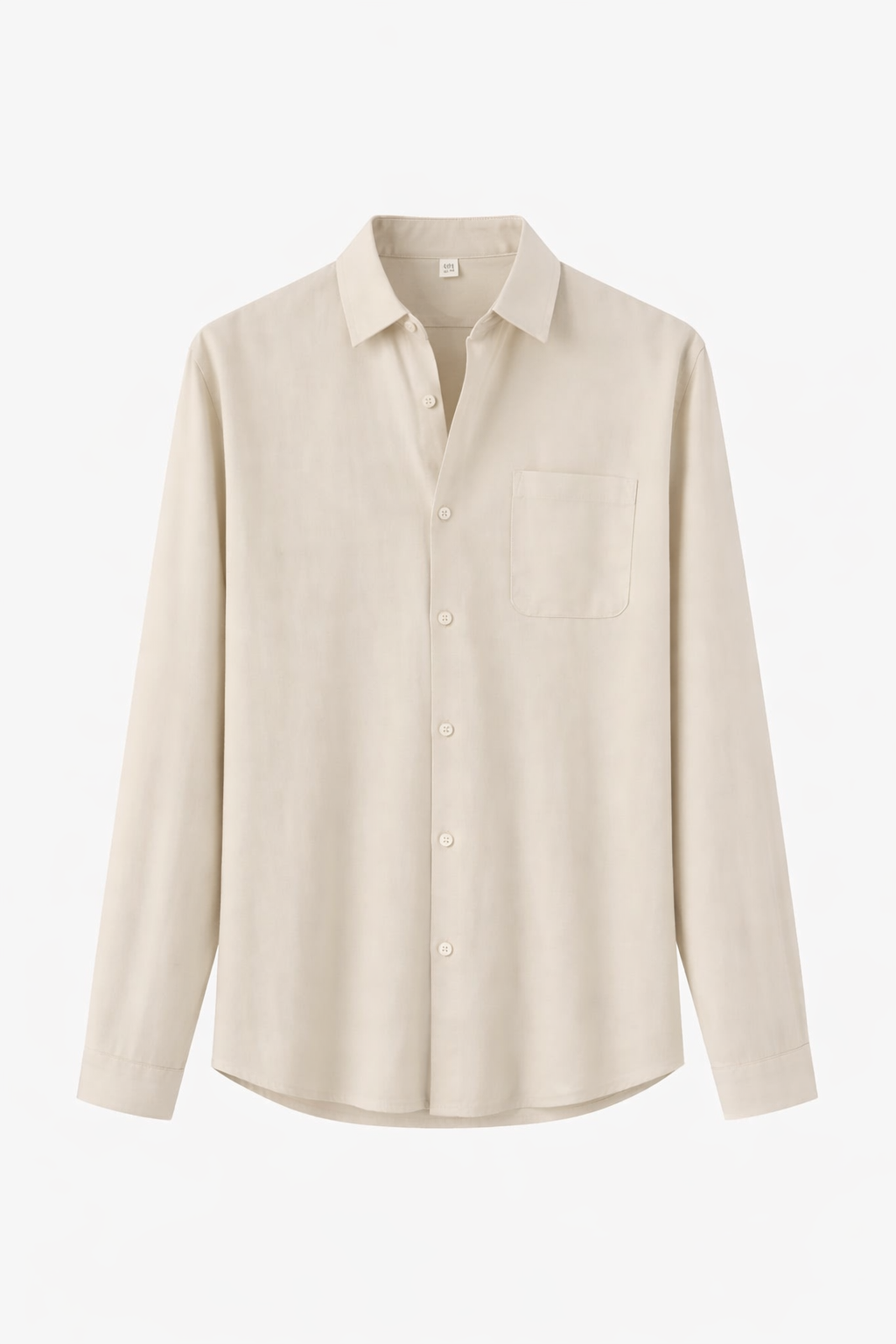 Rowe Classic Linen Shirt Long-sleeve