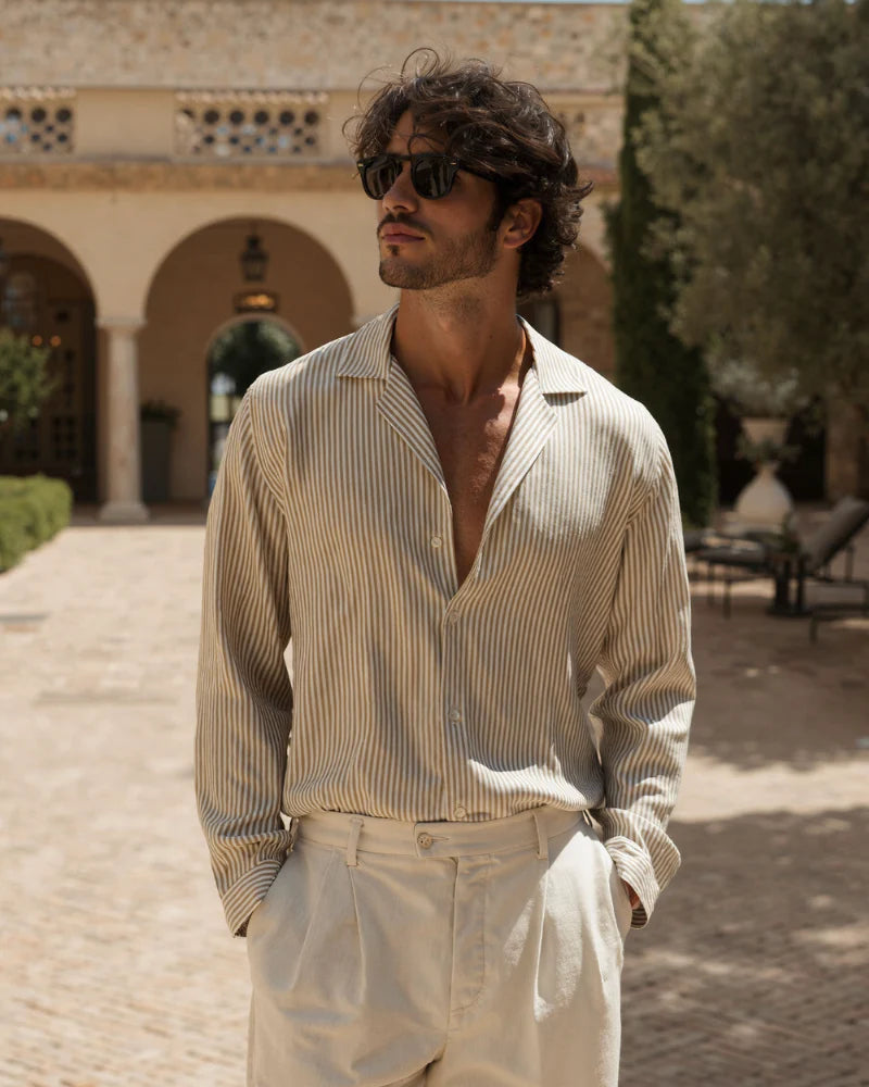 Rowe Fine Stripe Shirt