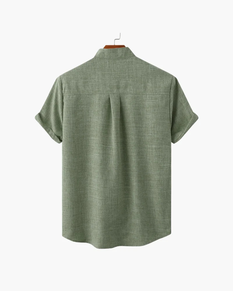 Mandarin Collar Shirt