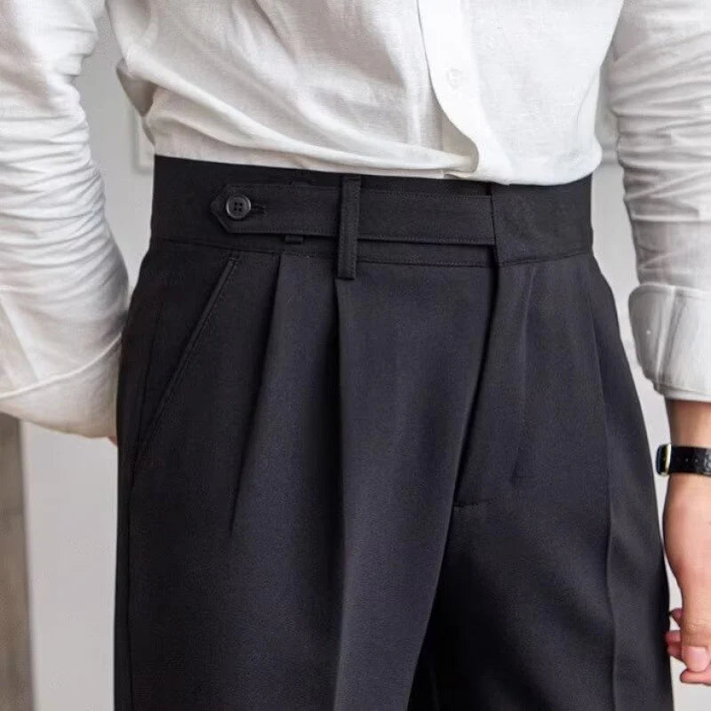 High-Waist Tailored Trouser
