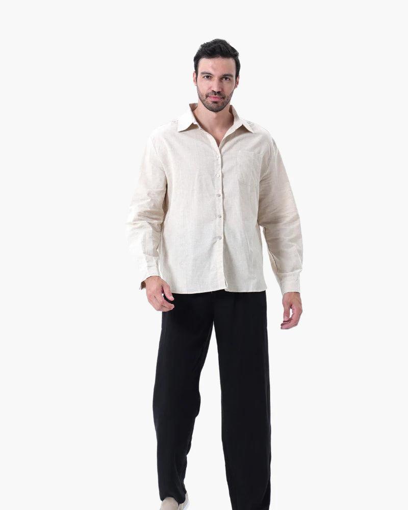 Aurelian Linen Set Long-sleeve