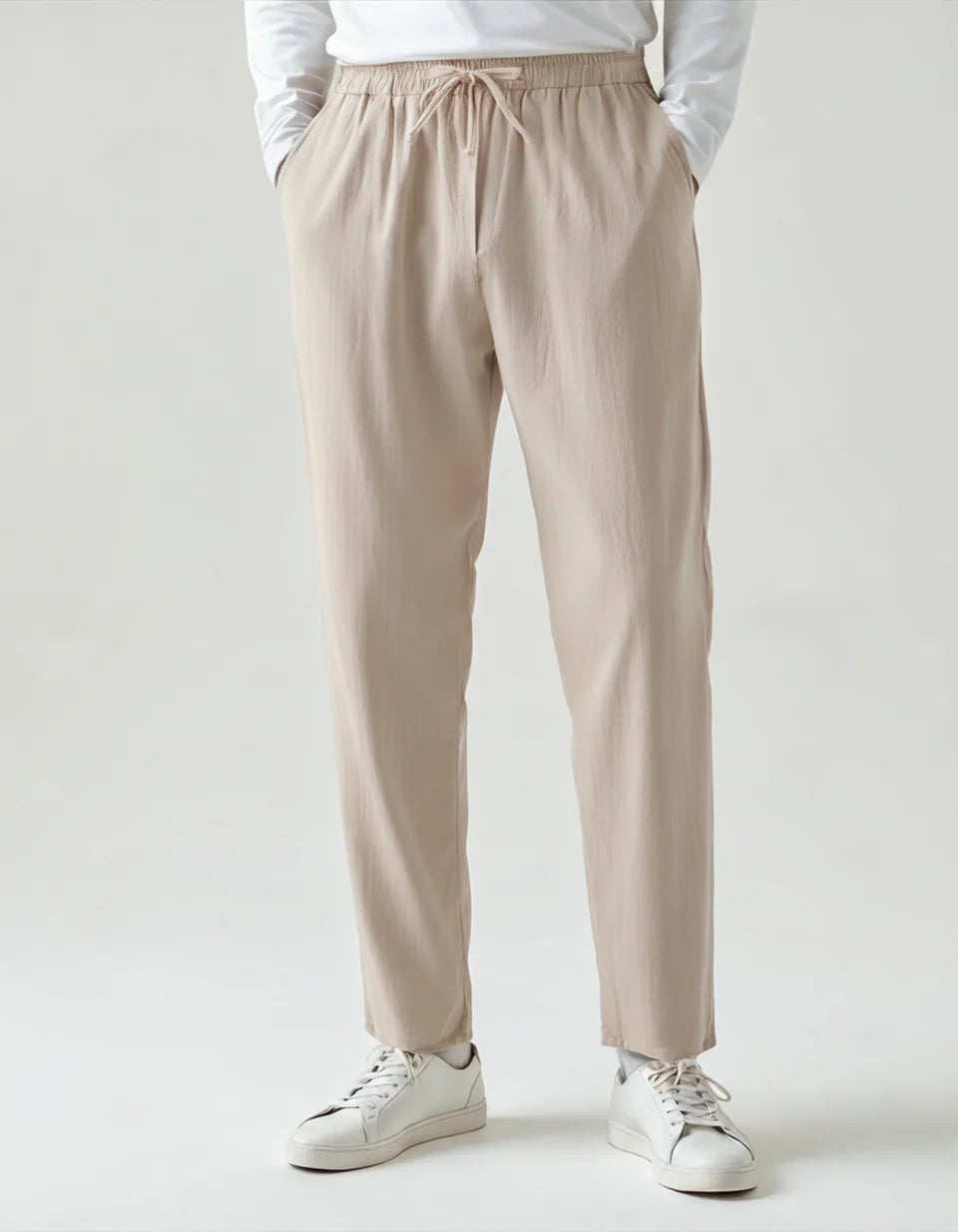 Montague Classic Linen Trouser