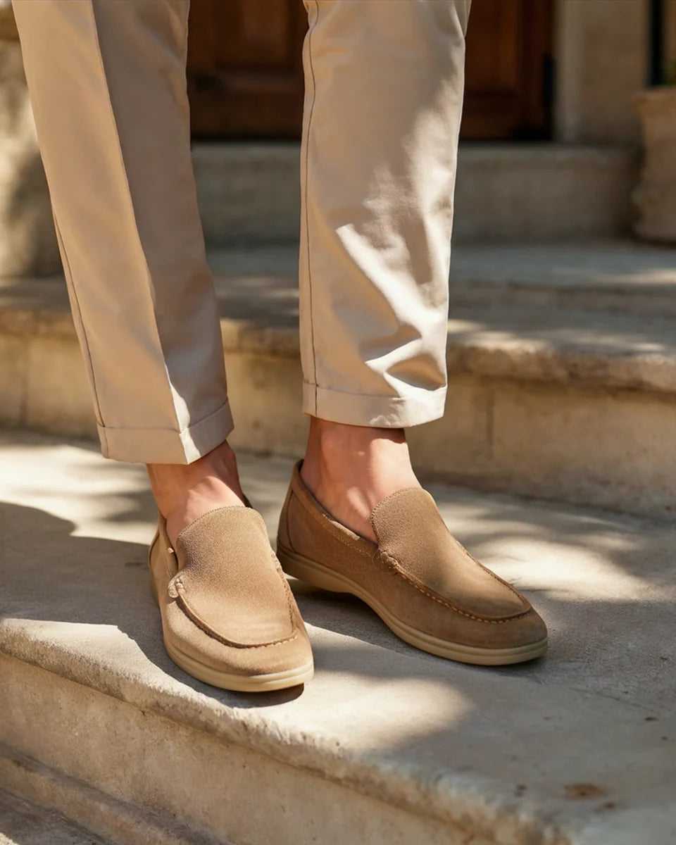 Montague Suede Minimal Loafer